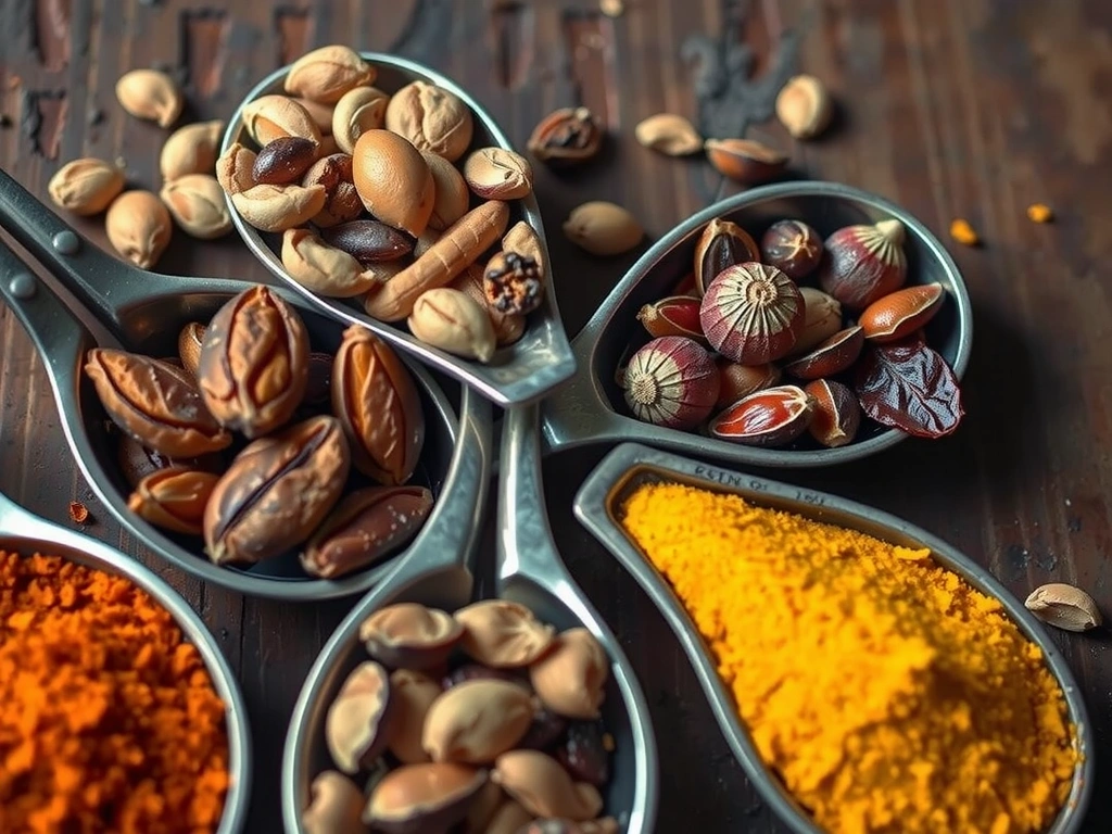 Gewürze und Nährstoffe